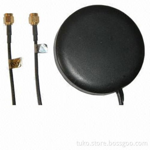 GPS/GSM combination antenna with SMA connector